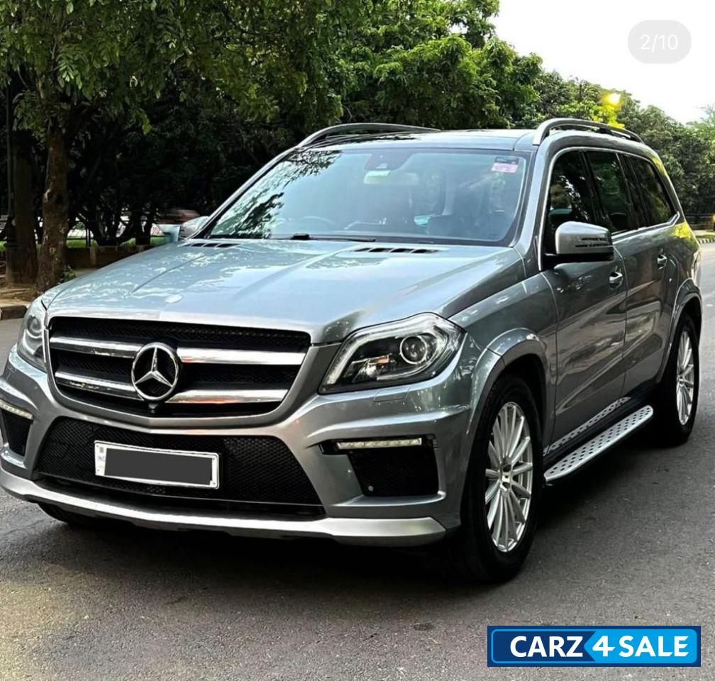 Shining Silver Mercedes-Benz GL-Class 350