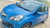 Blue Honda Brio VMT