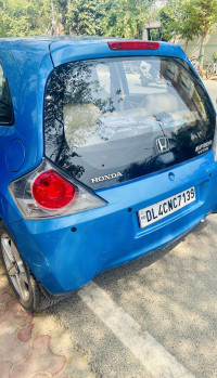 Blue Honda Brio VMT