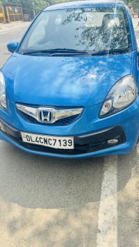 Blue Honda Brio VMT