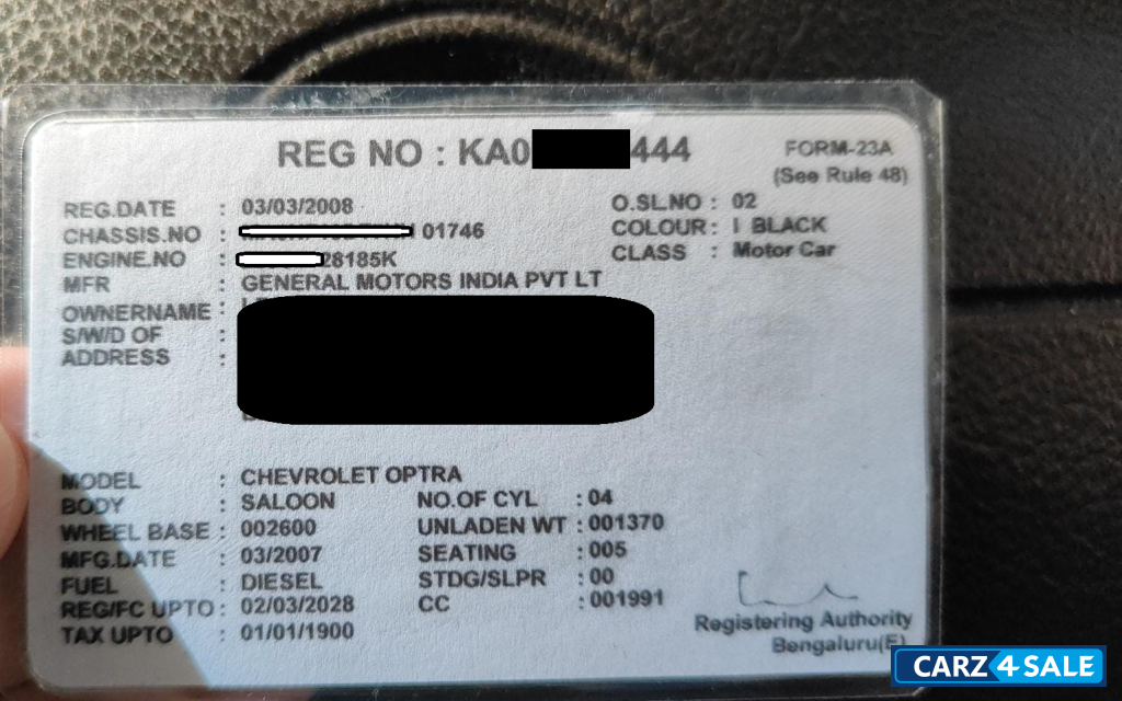 Chevrolet Optra Magnum LT Chevrolet Optra Magnum LT