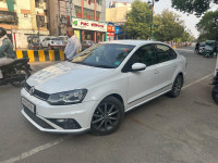 White Volkswagen Vento Highline plus Automatic