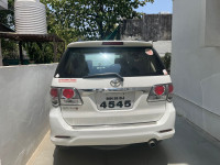White Toyota Fortuner diesel