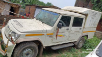 White Mahindra Bolero Camper power stering