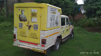White Mahindra Bolero Camper power stering