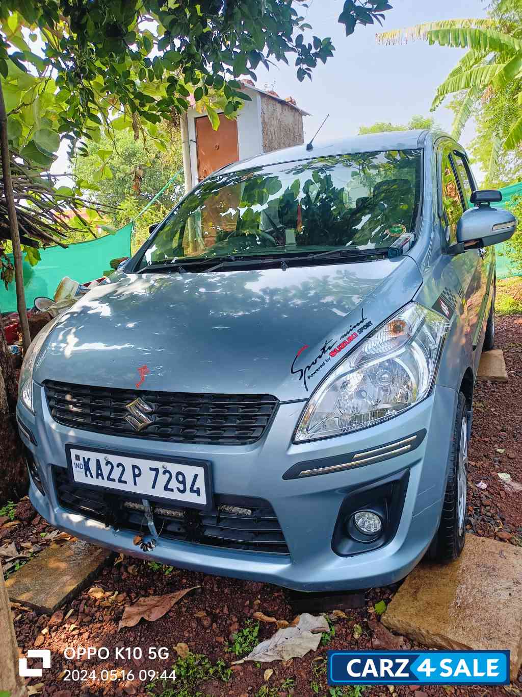 S Blue Maruti Suzuki Ertiga Vdi