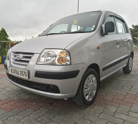 Silver Hyundai Santro GL