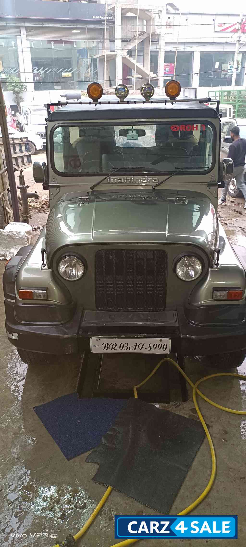 Military Green Mahindra Thar Crde 4*4 ac Military Green Mahindra Thar Crde 4*4 ac