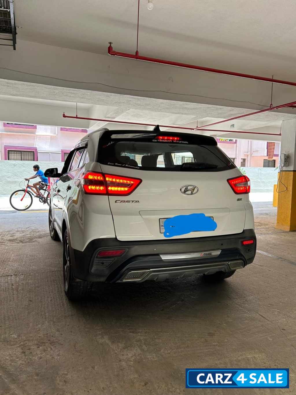 White Hyundai Creta 1.6 SX Dual tone Petrol
