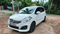 White Maruti Suzuki Ertiga VXI CNG 2016