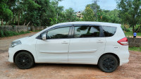 White Maruti Suzuki Ertiga VXI CNG 2016