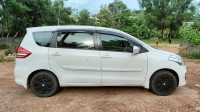White Maruti Suzuki Ertiga VXI CNG 2016