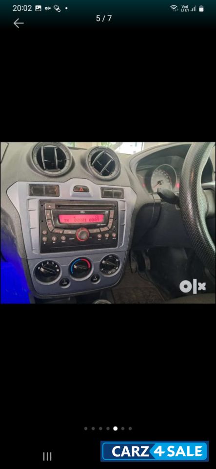 White Ford Figo Exi 1.4 diesel