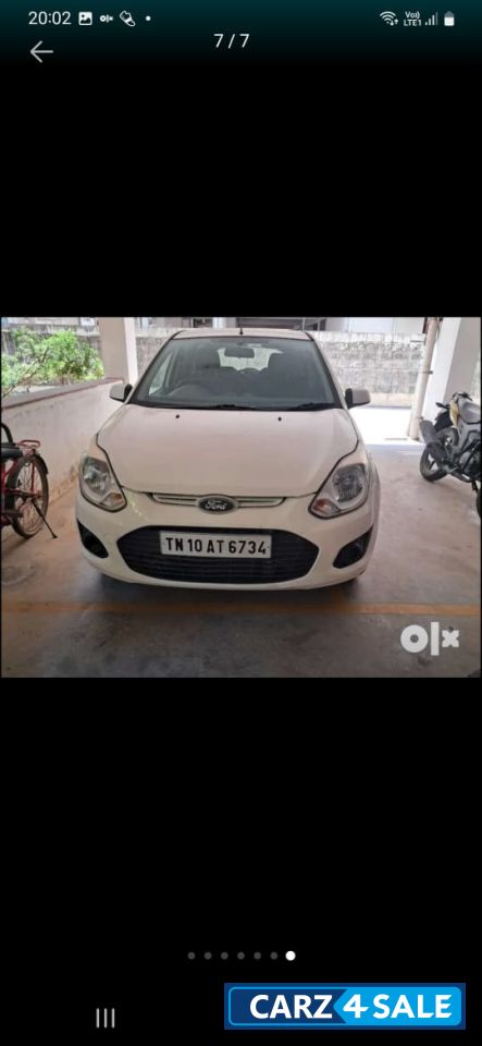 White Ford Figo Exi 1.4 diesel