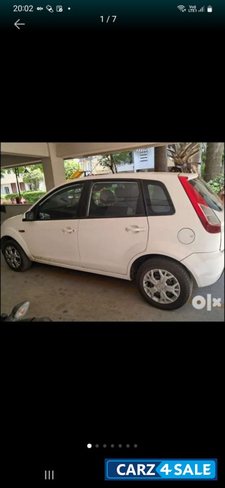 White Ford Figo Exi 1.4 diesel