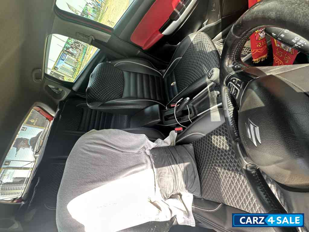 Fire Red Maruti Suzuki Baleno Zata