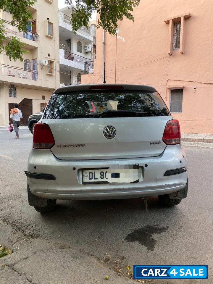 Silver Volkswagen Polo Highline 1.2