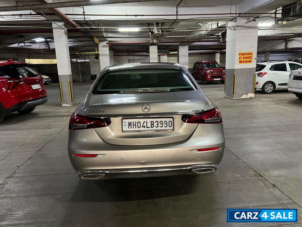 Silver Mercedes-Benz E-Class 220d EXCLUSIVE