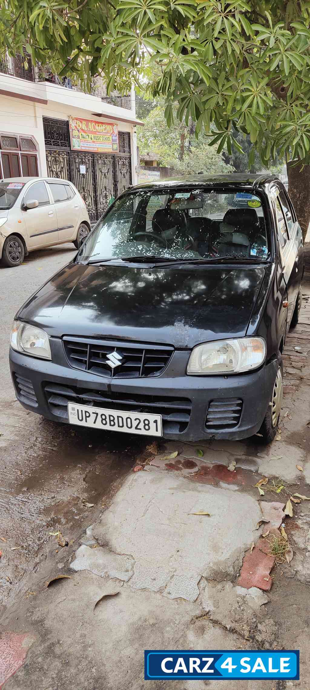 Black Maruti Suzuki Alto Lxi