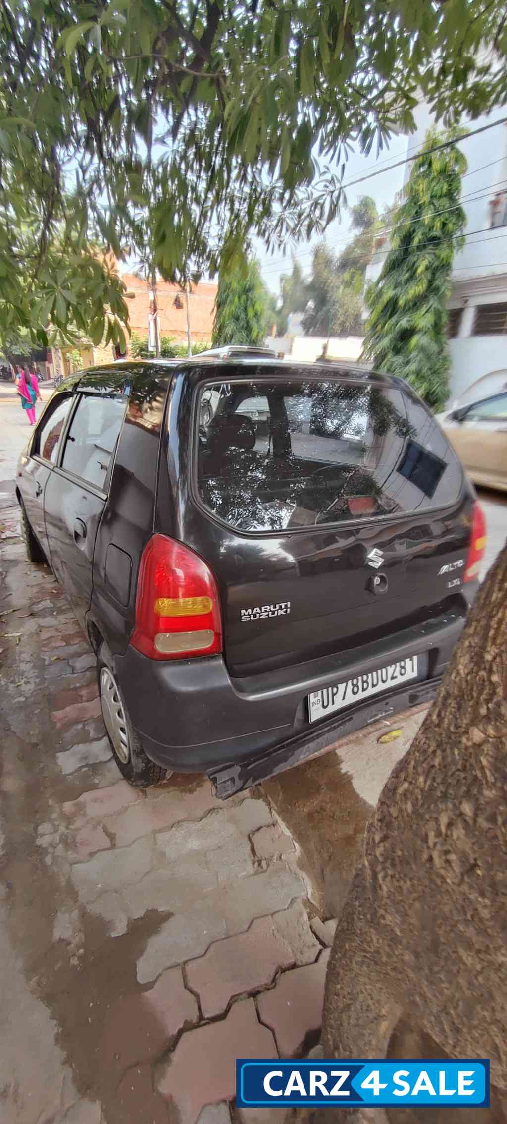 Black Maruti Suzuki Alto Lxi