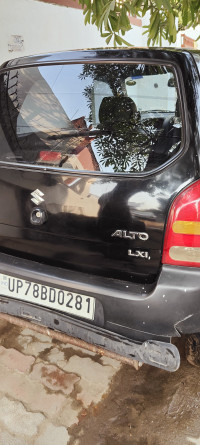 Black Maruti Suzuki Alto Lxi