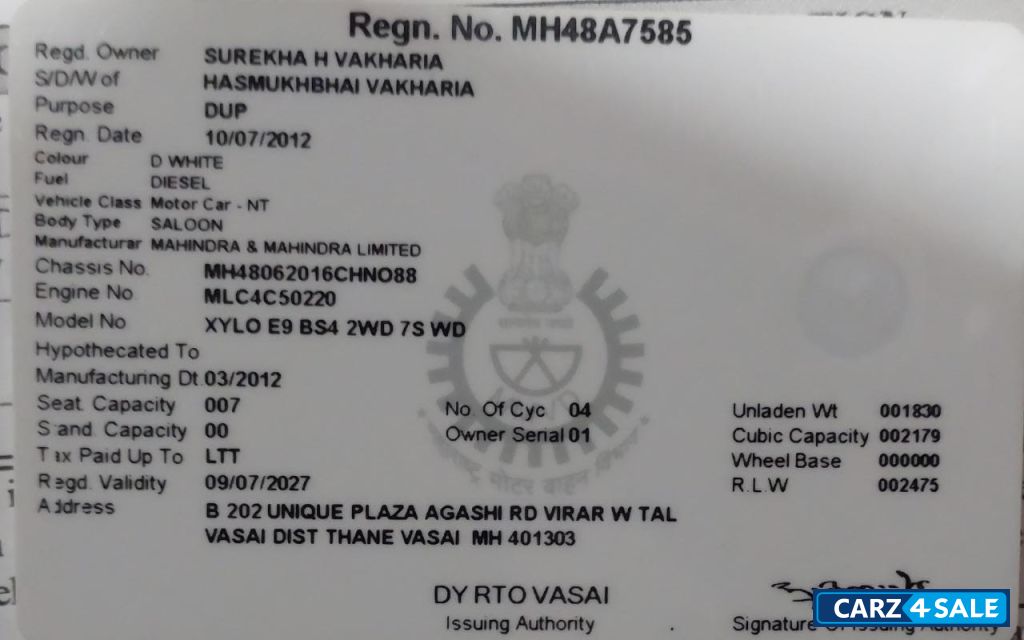 Mahindra Xylo E 9 Mahindra Xylo E 9