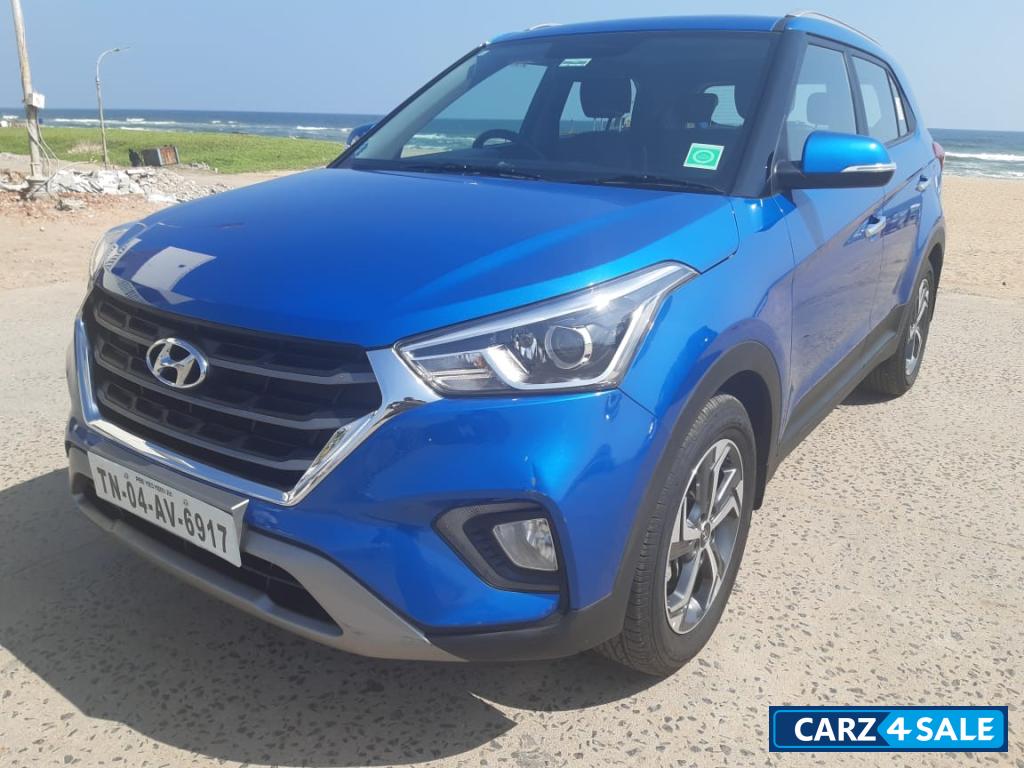 Blue Hyundai Creta 1.6 SX petrol Automatic