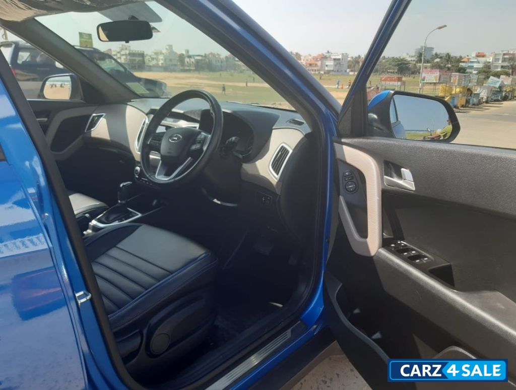 Blue Hyundai Creta 1.6 SX petrol Automatic