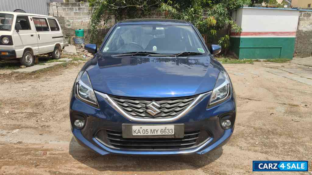 Blue Maruti Suzuki Baleno Zeta automatic petrol