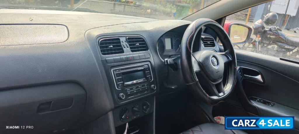 Red Volkswagen Polo Petrol comfartline