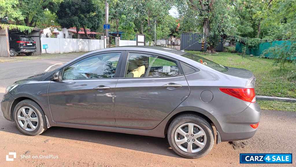 Grey Hyundai Fluidic Verna 4S 1.4VTVT