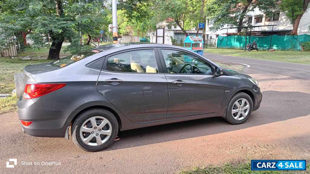 Grey Hyundai Fluidic Verna 4S 1.4VTVT