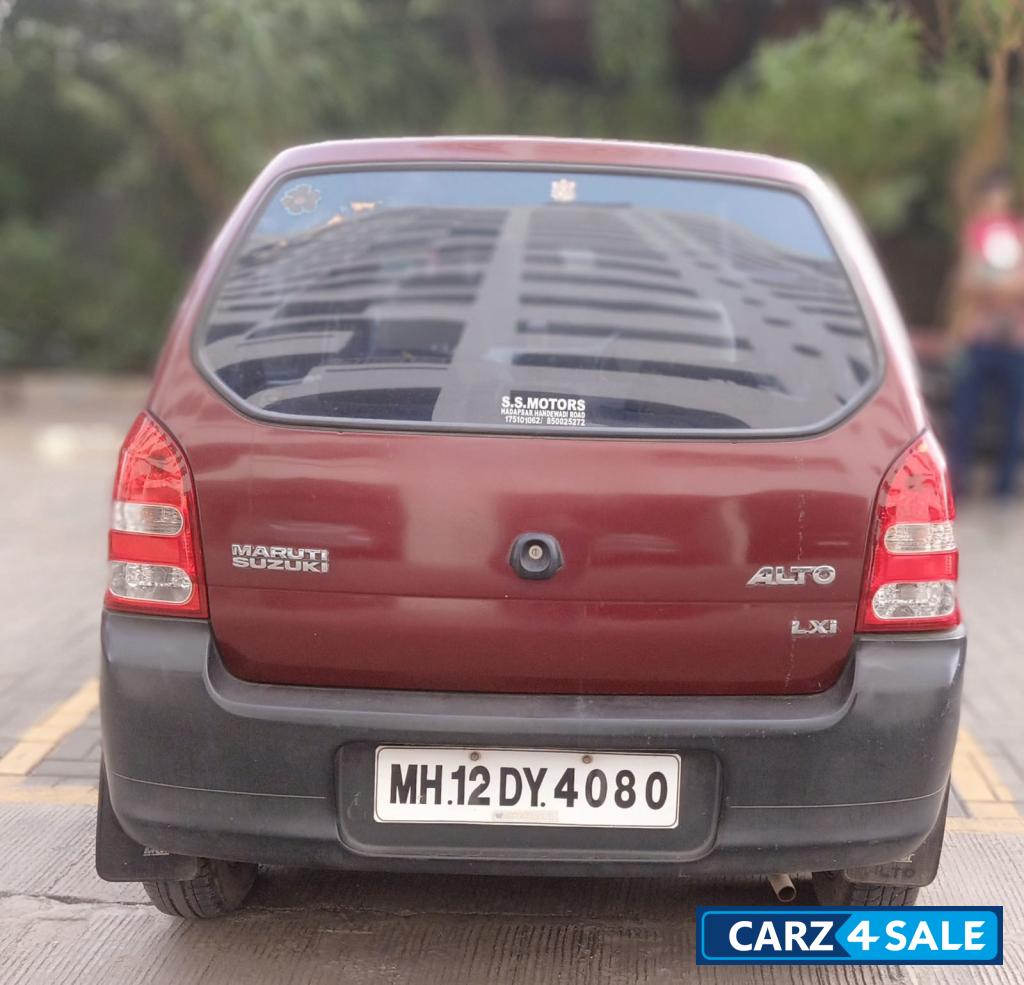 Wine Red Maruti Suzuki Alto LXi