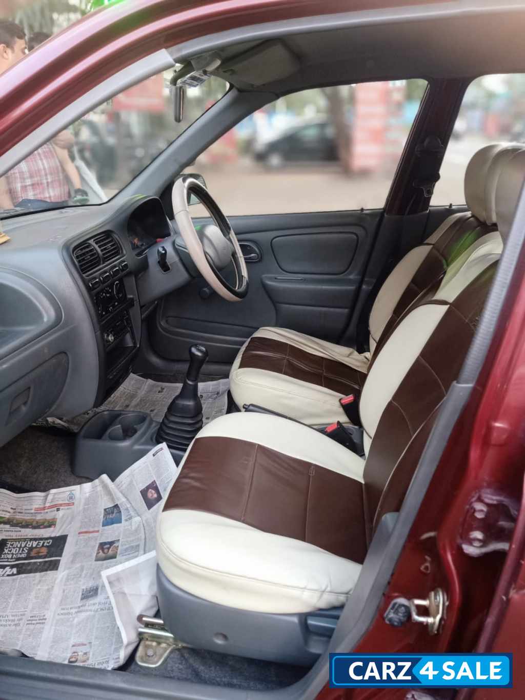 Wine Red Maruti Suzuki Alto LXi