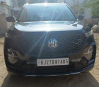 Black MG Hector Plus Sharp turbo cvt