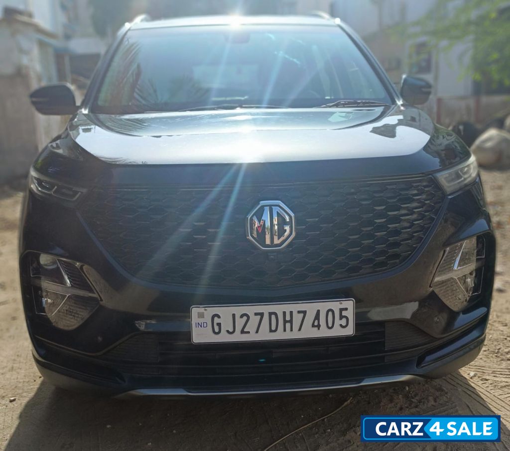 Black MG Hector Plus Sharp turbo cvt