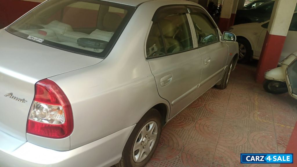 Silver Hyundai Accent Executive Petrol Silver Hyundai Accent Executive Petrol