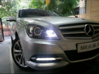 Silver Mercedes-Benz C-Class C220 CDI BLUEEFFICIENCY