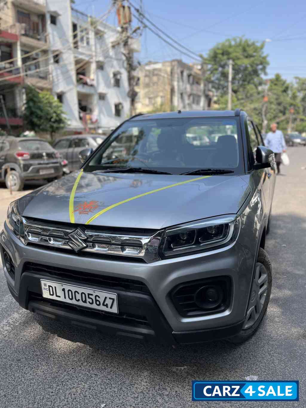 Grey Maruti Suzuki Vitara Brezza VXI