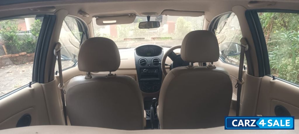 White Chevrolet Spark LS