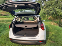 White Mahindra XUV700 Mx(petrol),5 star safety rating vehicle