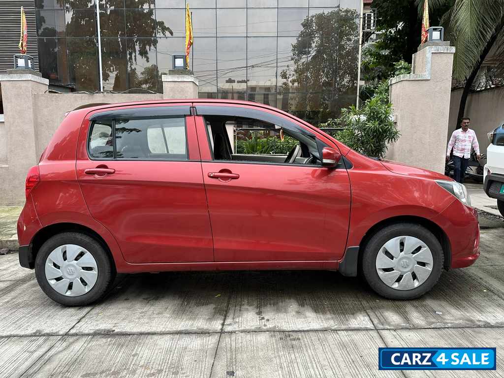 Blazing Red Maruti Suzuki Celerio ZXI AMT (O)