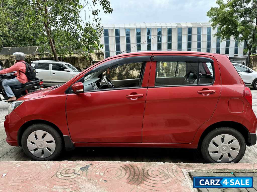 Blazing Red Maruti Suzuki Celerio ZXI AMT (O)