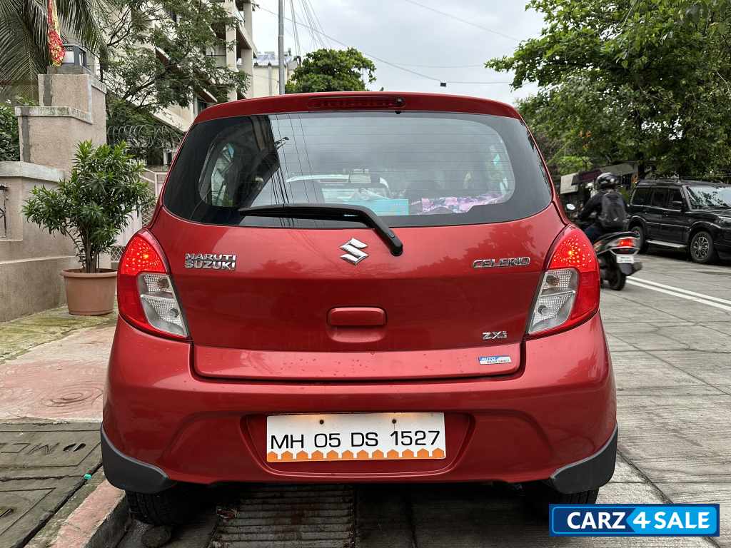 Blazing Red Maruti Suzuki Celerio ZXI AMT (O)