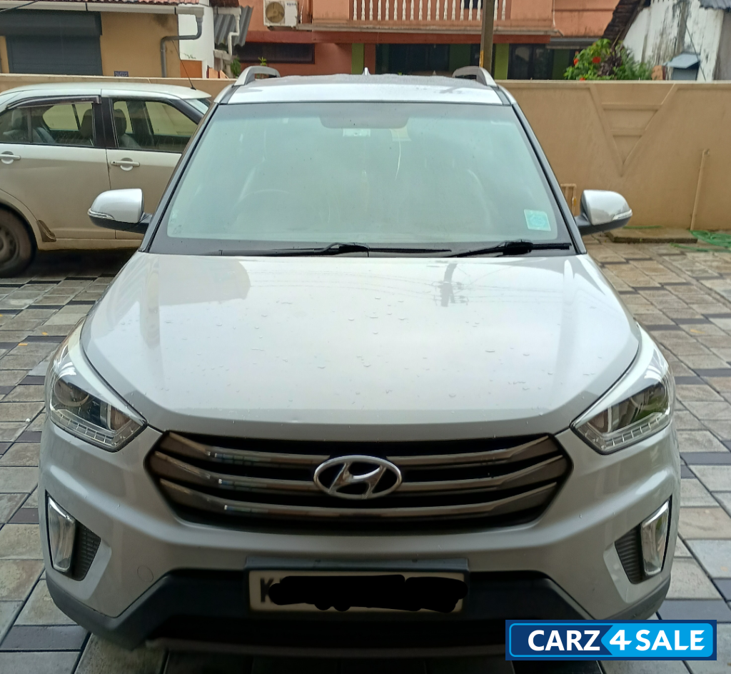 Silver Hyundai Creta SX Plus Automatic (AT) Petrol