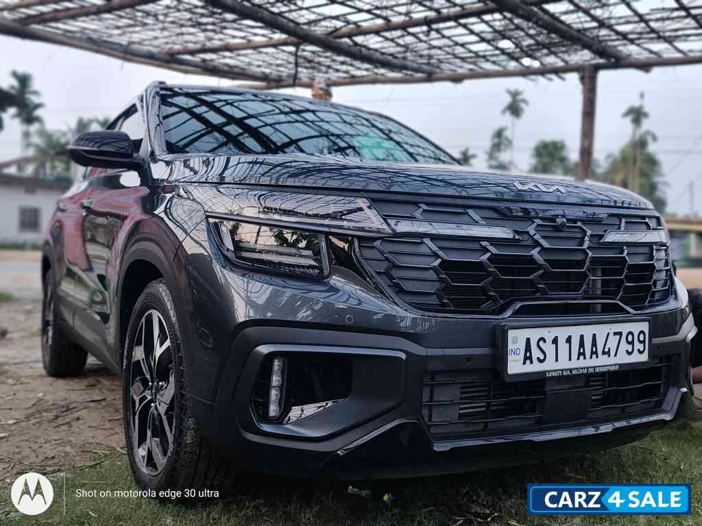 Matt Graphite Kia Seltos X-Line 1.5 Turbo petrol dtc