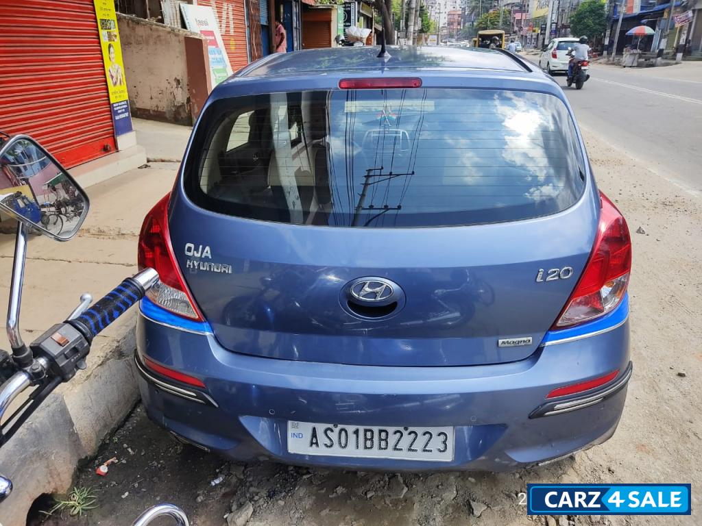 Blue Hyundai i20 Magna 1.2 petrol