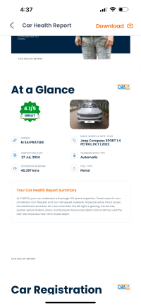 Jeep Compass SPORT 1.4 PETROL DCT