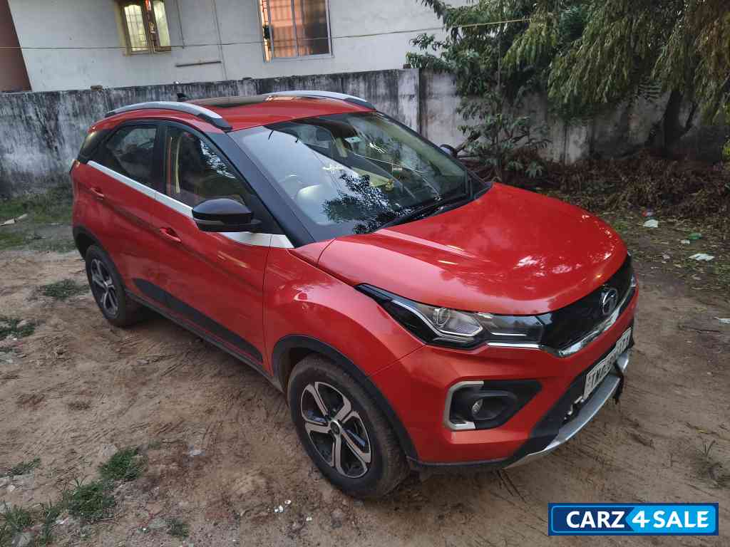 Flame Red Tata Nexon XZA Plus (S)