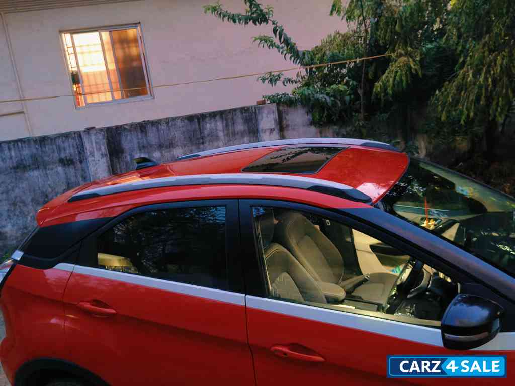 Flame Red Tata Nexon XZA Plus (S)